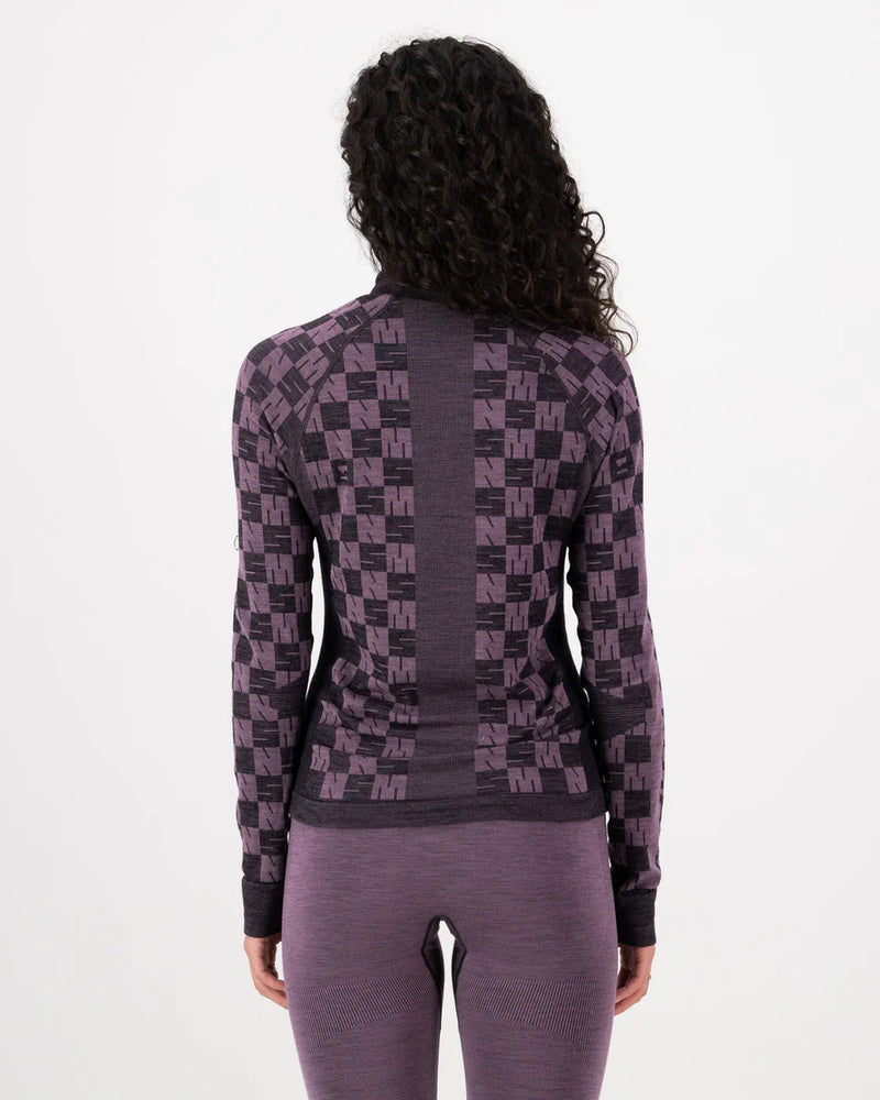 ASCENDER SEAMLESS MOCK NECK LONGSLEEVE Damen
