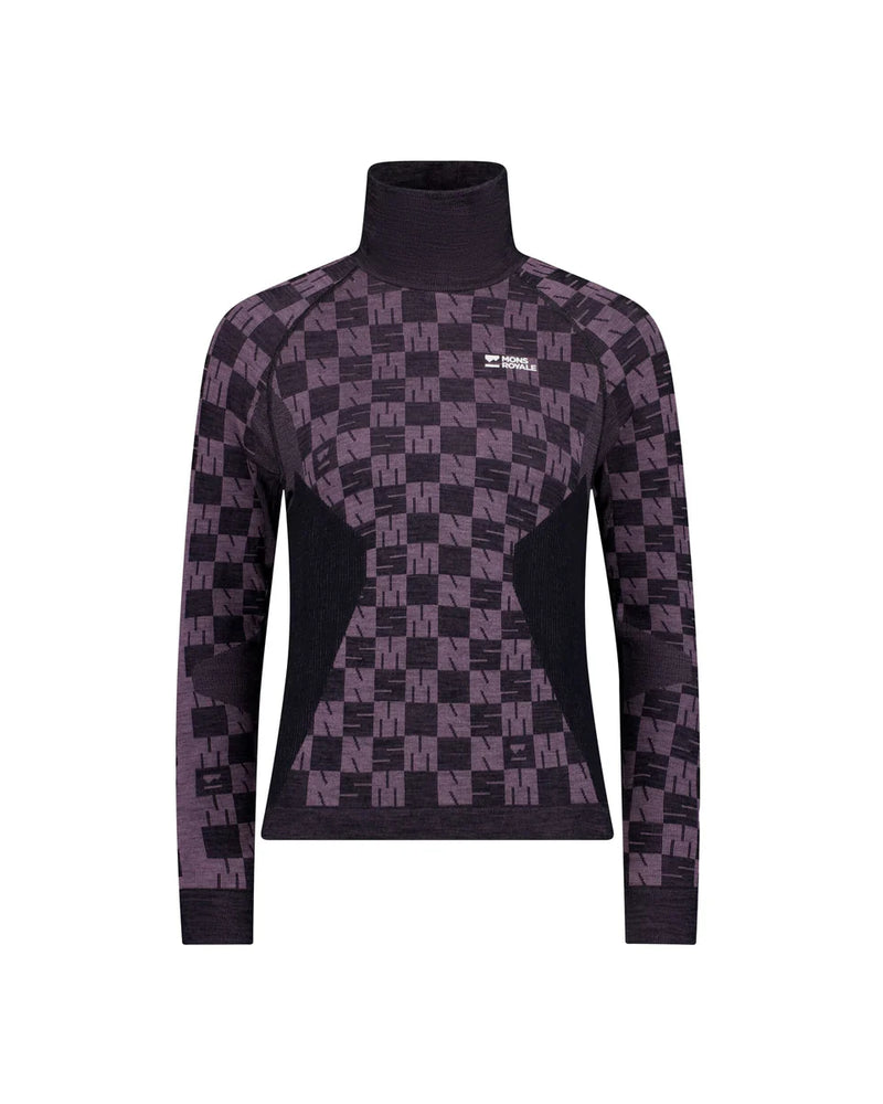 ASCENDER SEAMLESS MOCK NECK LONGSLEEVE Damen