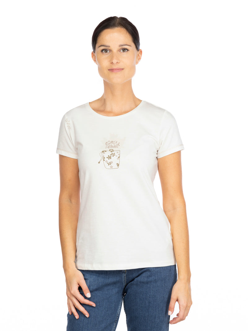 GANDIA GIRLS TALK CHALK T-SHIRT Damen