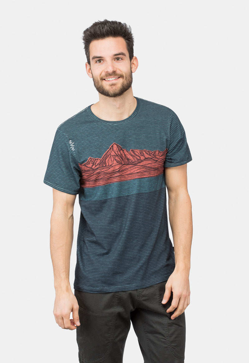 MOUNTAIN STRIPES T-SHIRT Herren