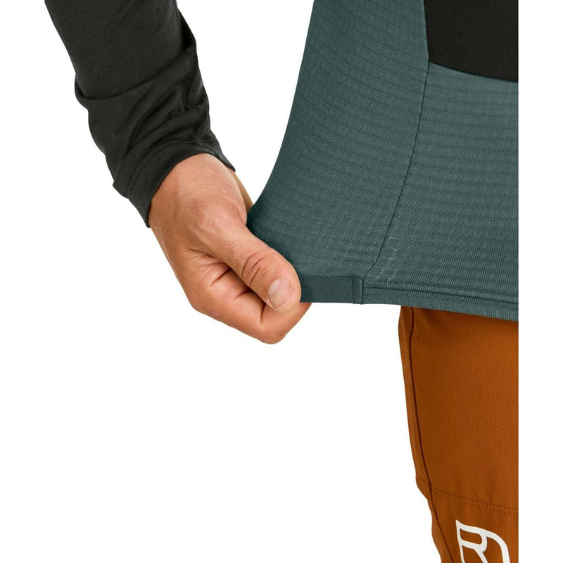 FLEECE GRID VEST Herren
