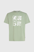 O´NEILL MELANGE FRONT PRINT T-SHIRT Herren