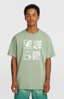 O´NEILL MELANGE FRONT PRINT T-SHIRT Herren