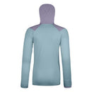 FLEECE GRID HOODY Damen