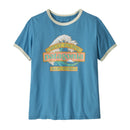 GREAT WAVES RINGER TEE Damen