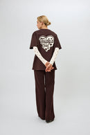 BF T-SHIRT NOSTALGIA HEART Damen