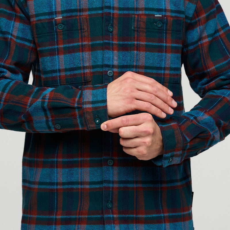 MERO ORGANIC FLANNEL SHIRT Herren