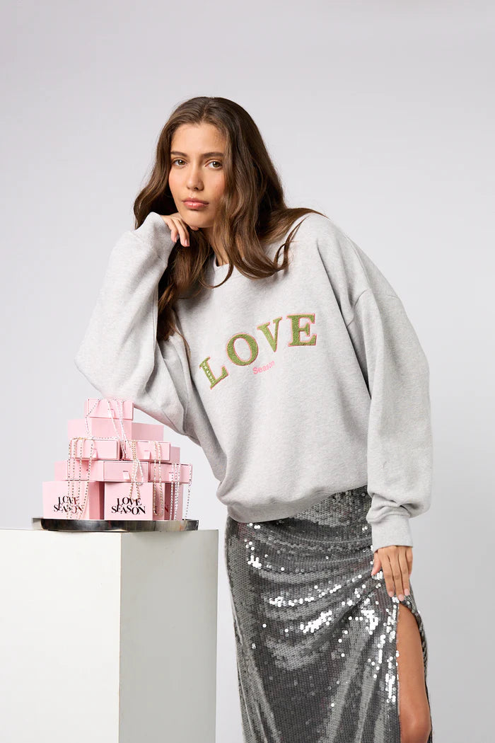 REGULAR SWEATER LOVE Damen