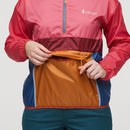 TECA HALF ZIP WINDBREAKER Damen
