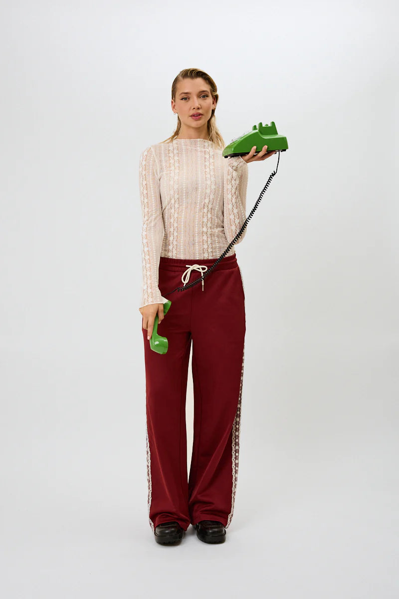 ZAHARA LACE LONGSLEEVE Damen