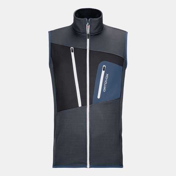 FLEECE GRID VEST Herren