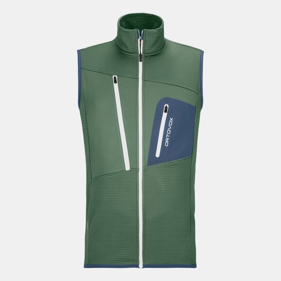 FLEECE GRID VEST Herren