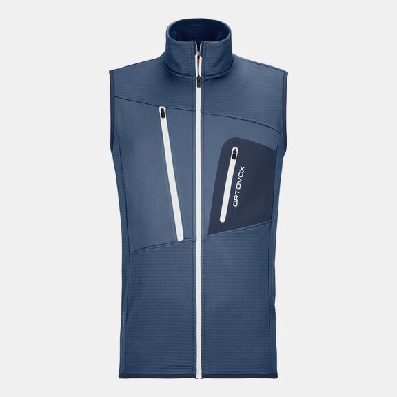 FLEECE GRID VEST Herren