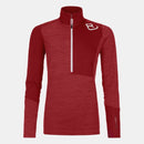 FLEECE LIGHT ZIP NECK Damen